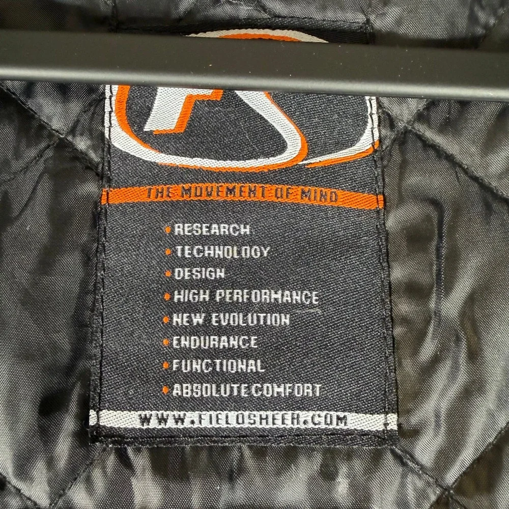 Fieldsheer Mach 1 Mens 2XL Mesh Motorcycle Jacket Grey Black Padded Riding Gear